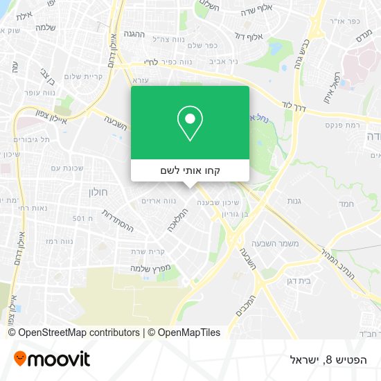 מפת הפטיש 8