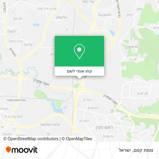 מפת צומת קסם