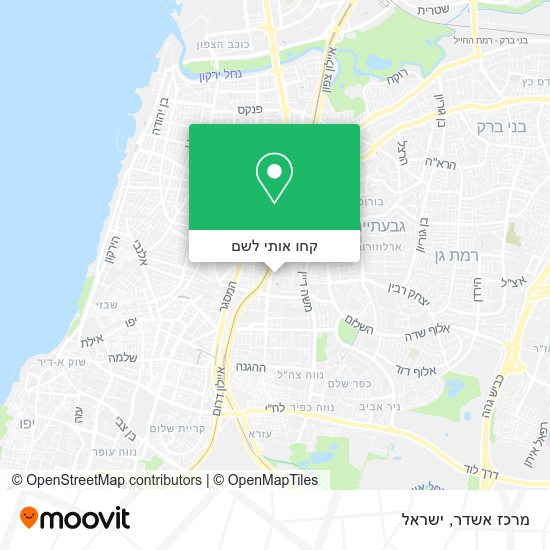 מפת מרכז אשדר