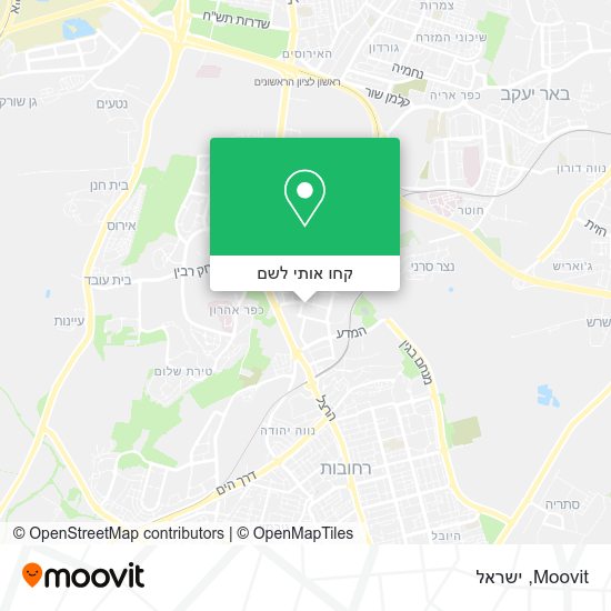 מפת Moovit