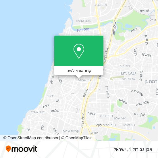 מפת אבן גבירול 1