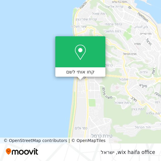 מפת wix haifa office