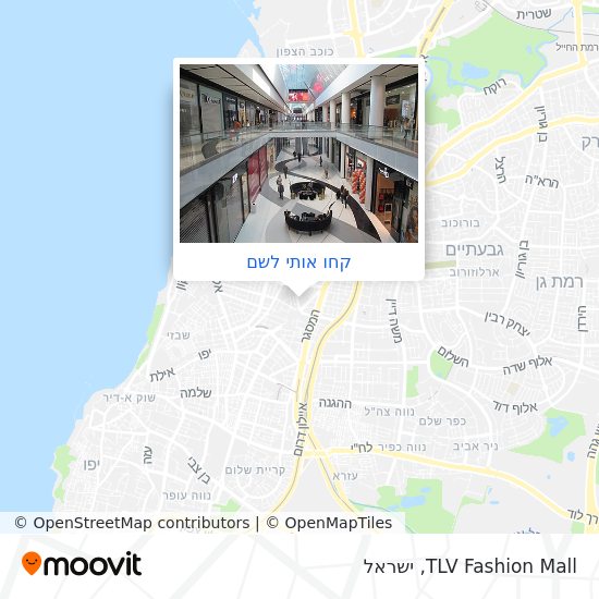 מפת TLV Fashion Mall