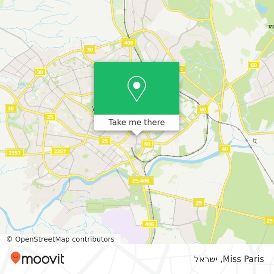 מפת Miss Paris, קרן היסוד באר שבע, באר שבע, 84896