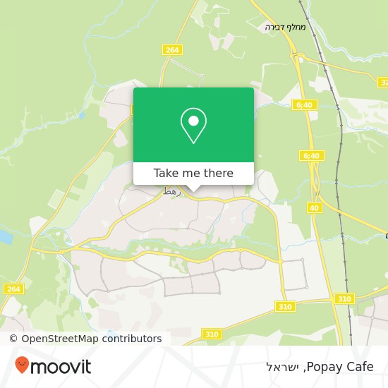 מפת Popay Cafe, אלסוק רהט, 85357