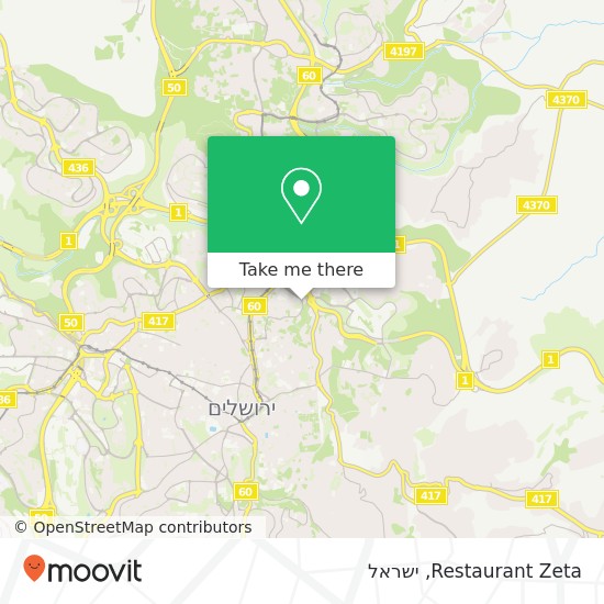 מפת Restaurant Zeta, null