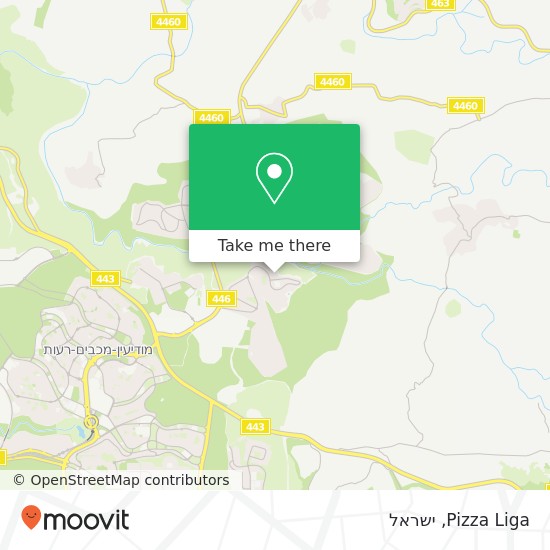 מפת Pizza Liga, היער