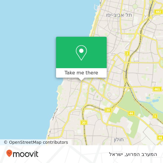 מפת המערב הפרוע, שדרות ירושלים תל אביב-יפו, תל אביב, 68091