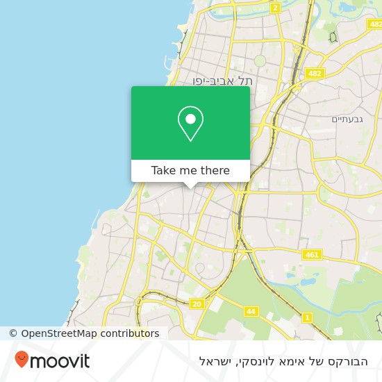 מפת הבורקס של אימא לוינסקי, לוינסקי תל אביב-יפו, תל אביב, 66526