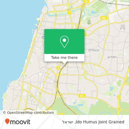 מפת Ido Humus Joint Grained, רבניצקי מונטיפיורי, תל אביב-יפו, 67210