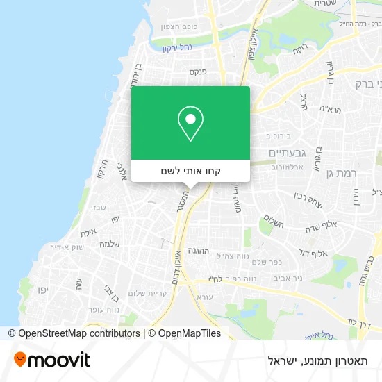 מפת תאטרון תמונע