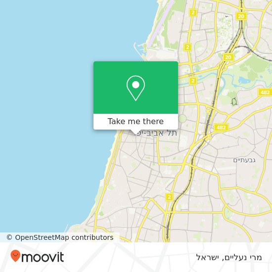 מפת מרי נעליים, מאיר דיזנגוף תל אביב-יפו, תל אביב, 64397