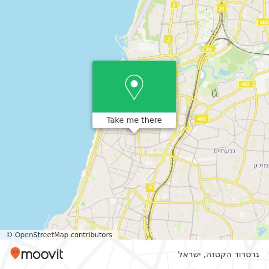 מפת גרטרוד הקטנה, פרישמן תל אביב-יפו, תל אביב, 64165