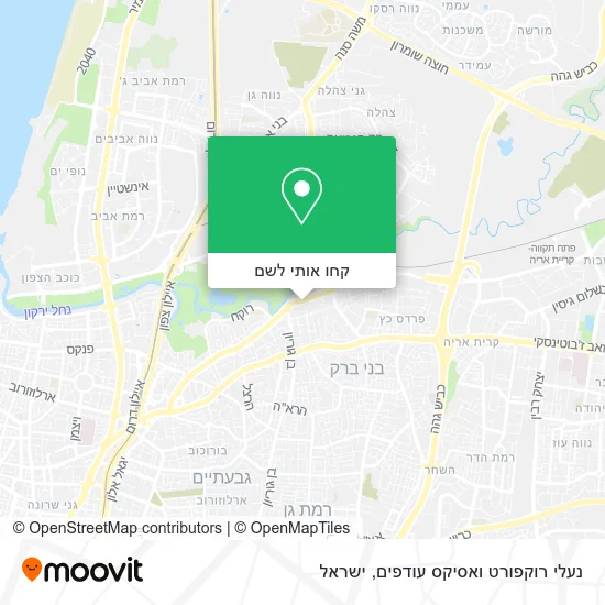 מפת נעלי רוקפורט ואסיקס עודפים