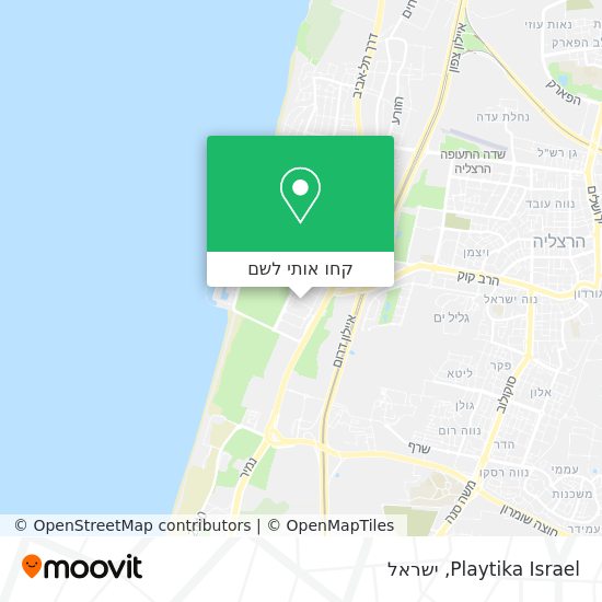 מפת Playtika Israel