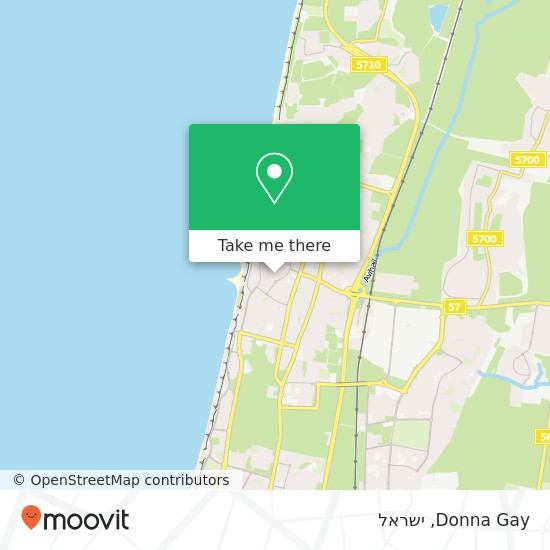 מפת Donna Gay, שטמפפר נתניה, השרון, 42402