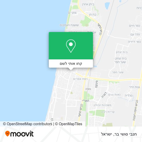 מפת חנבי סושי בר