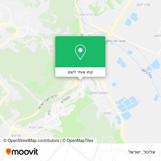 מפת אליטל