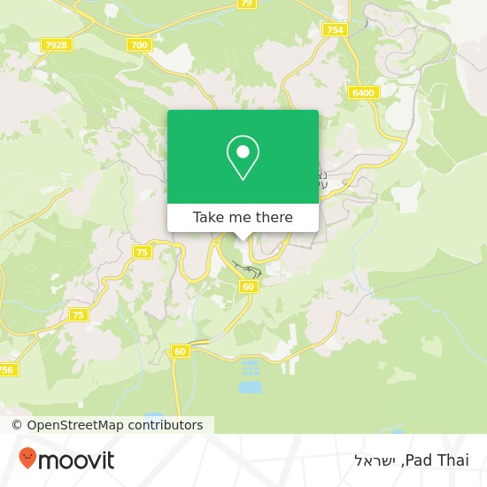 מפת Pad Thai, נצרת עילית, יזרעאל, 17000