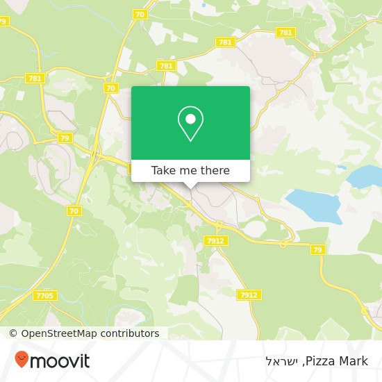 מפת Pizza Mark, מחמוד דרוויש שפרעם, עכו, 20200