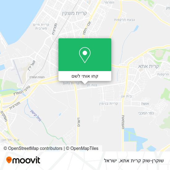 מפת שוקרן-שוק קרית אתא