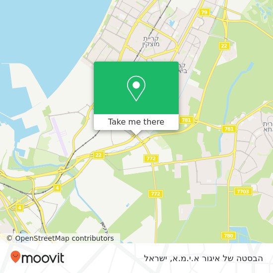 מפת הבסטה של איגור א.י.מ.א, הדשנים חיפה, חיפה, 30000