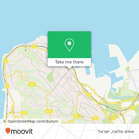 מפת אחים סלאח, שדרות המגינים חיפה, חיפה, 33091