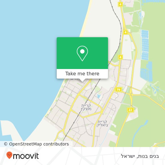 מפת בנים בנות, שדרות ויצמן קרית ים, חיפה, 29052