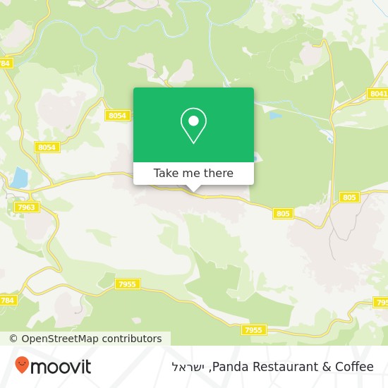 מפת Panda Restaurant & Coffee, אלגליל סח'נין, 20173