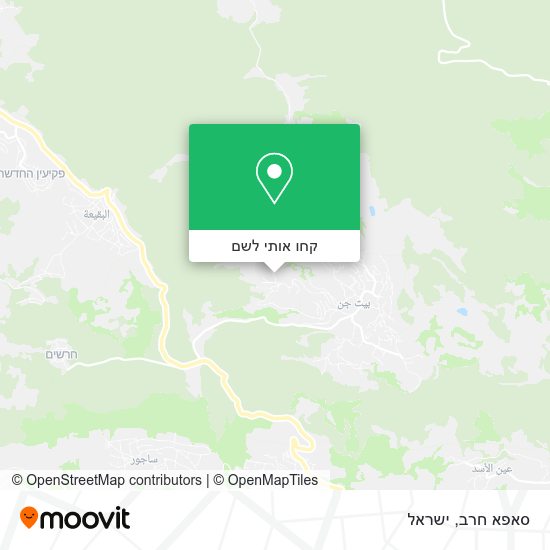 מפת סאפא חרב