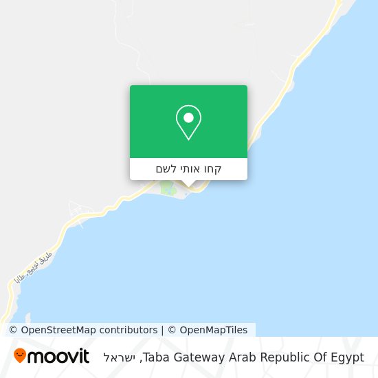 מפת Taba Gateway Arab Republic Of Egypt