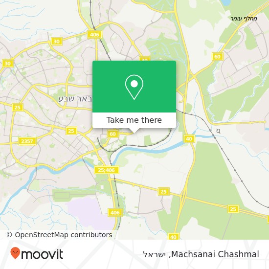 מפת Machsanai Chashmal