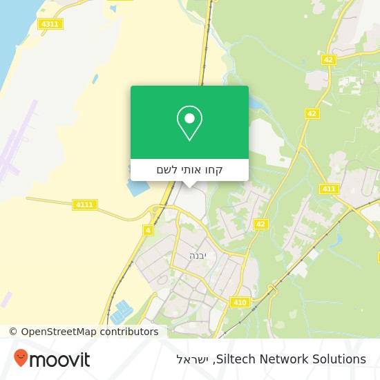 מפת Siltech Network Solutions