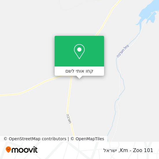 מפת 101 Km - Zoo