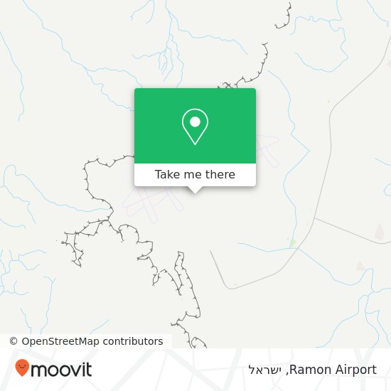 מפת Ramon Airport