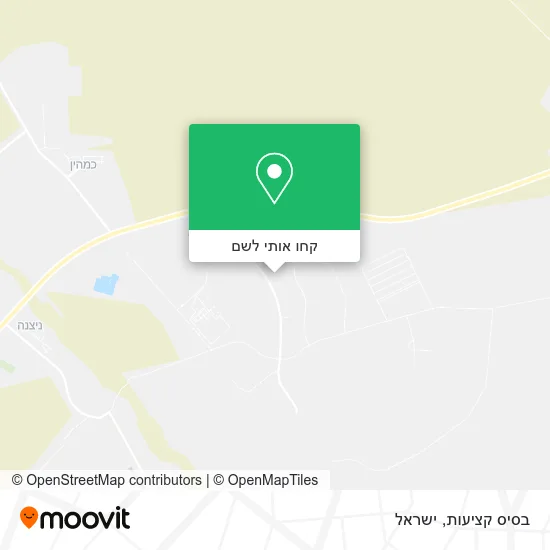 מפת בסיס קציעות