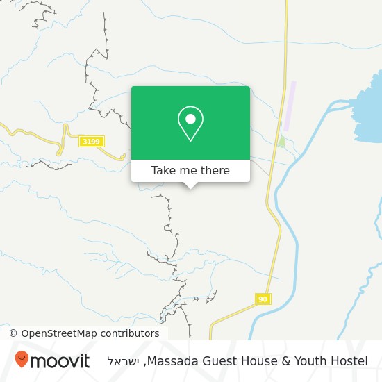 מפת Massada Guest House & Youth Hostel