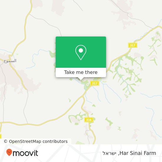 מפת Har Sinai Farm