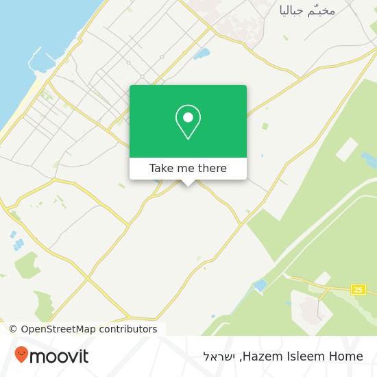 מפת Hazem Isleem Home