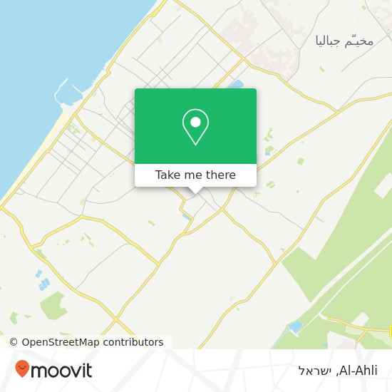 מפת Al-Ahli