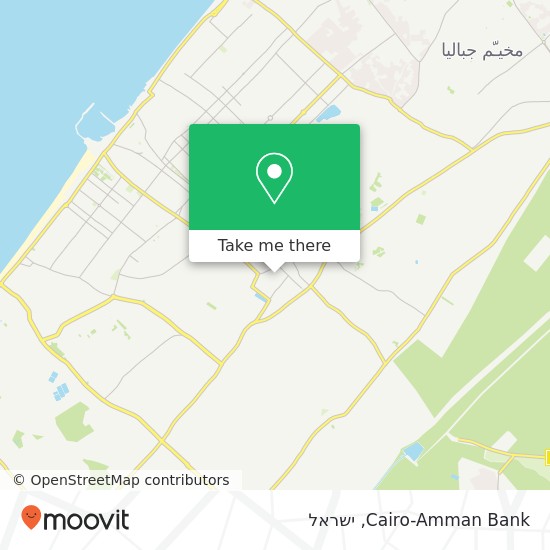 מפת Cairo-Amman Bank