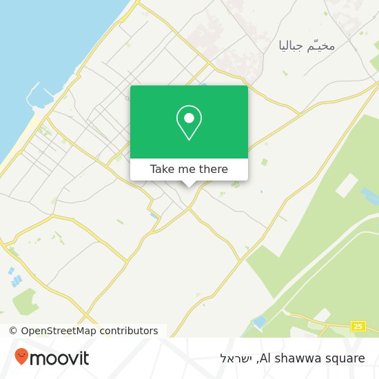 מפת Al shawwa square