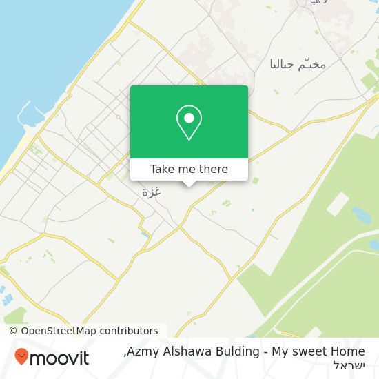 מפת Azmy Alshawa Bulding - My sweet Home