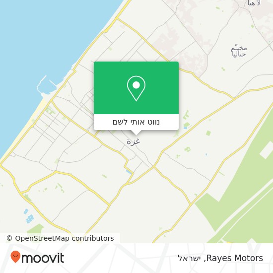 מפת Rayes Motors