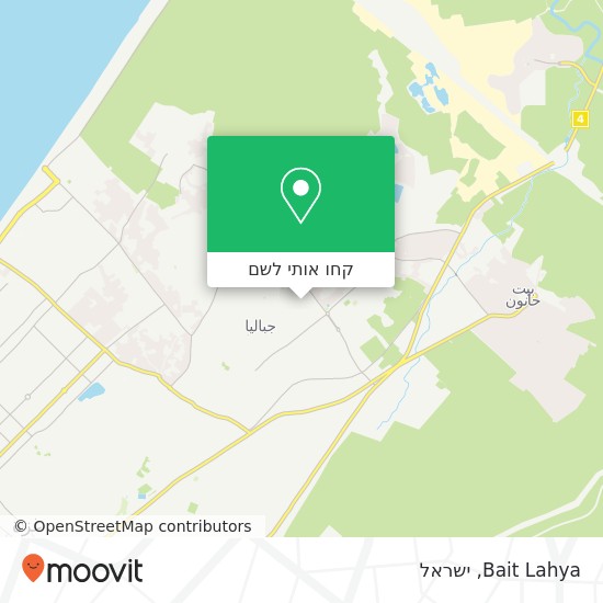 מפת Bait Lahya