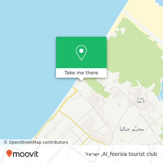מפת Al_foorsia tourist club