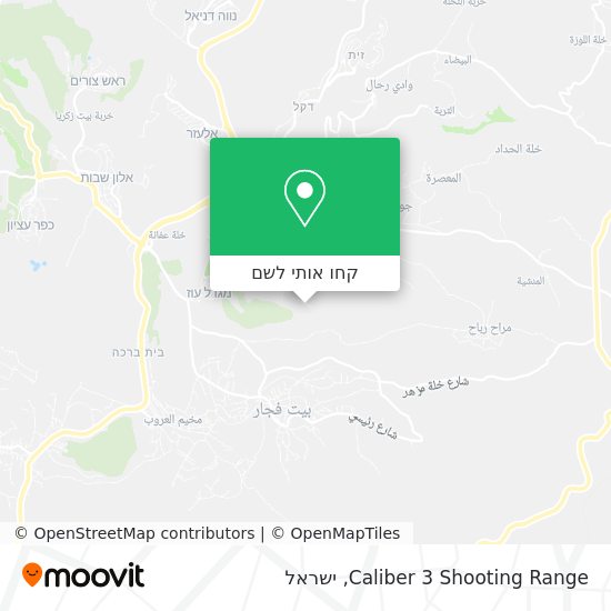 מפת Caliber 3 Shooting Range