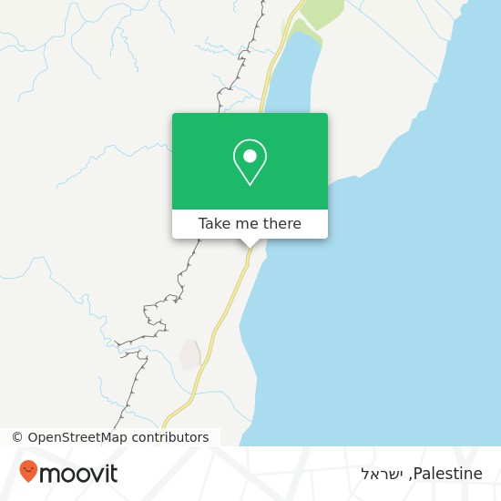 מפת Palestine