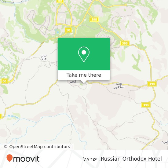 מפת Russian Orthodox Hotel