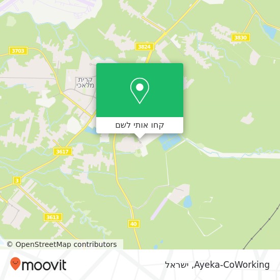 מפת Ayeka-CoWorking